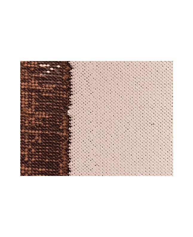 Allover Reversible Sequin, Ecru and Gold
