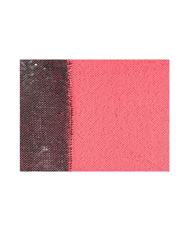 Allover Reversible Sequin, Pink and Silver