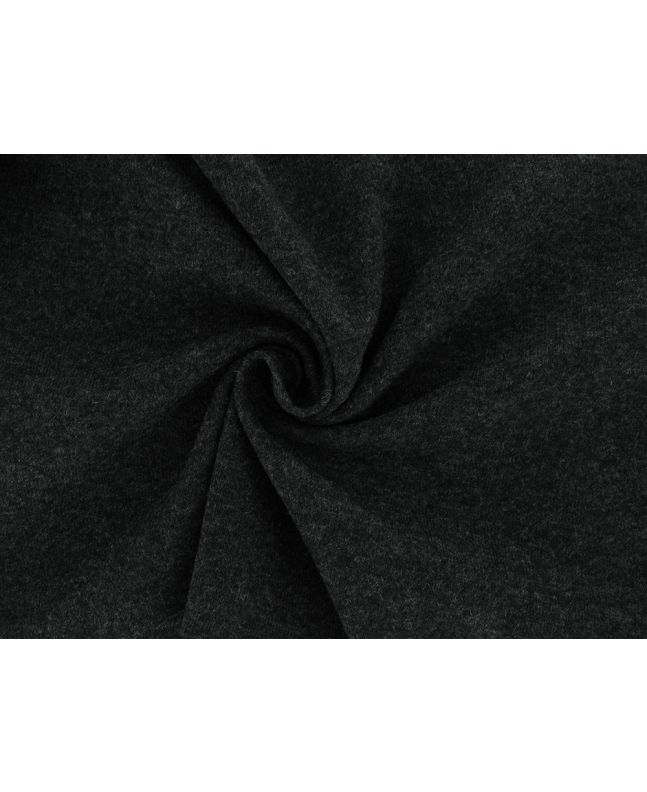 Alpaca Wool Blend Knit Jersey, Dark Grey