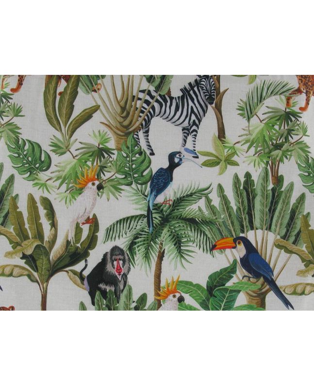 Animal Kingdom Cotton Poplin Print