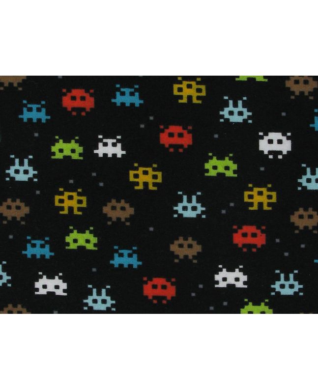Arcade Game Organic Cotton Jersey