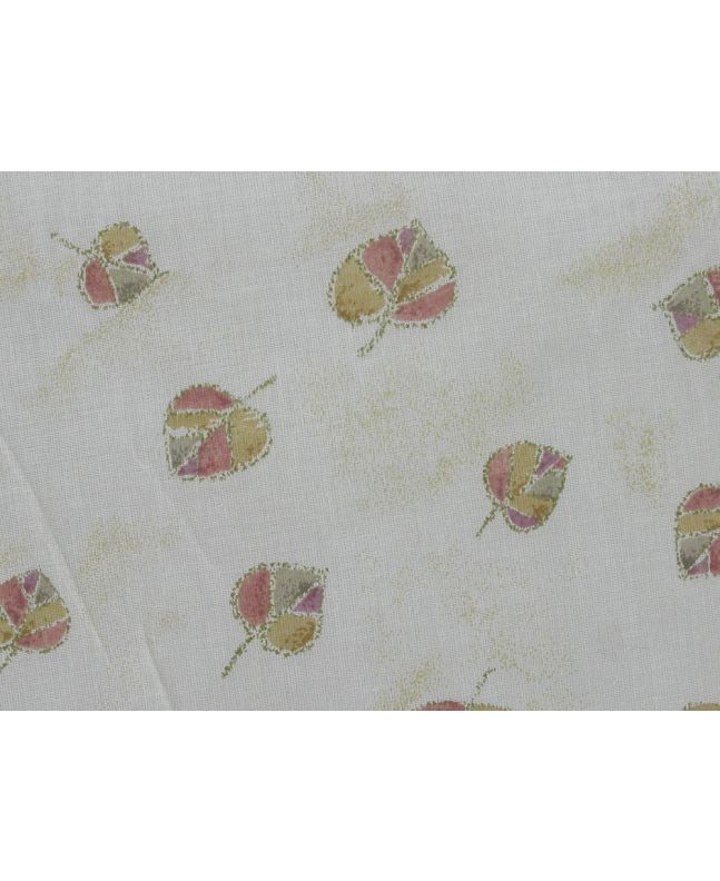 Autumn Leaves Printed Muslin