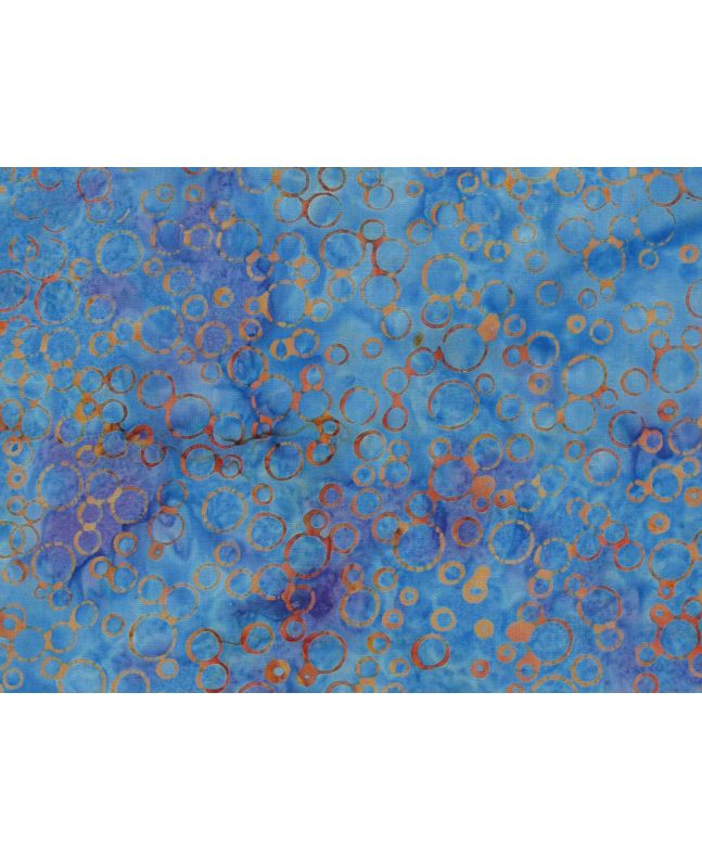 Bali Batik Cotton, Bubble, Steel