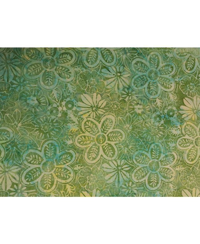 Bali Batik Cotton, Meadow Flower, Meadow