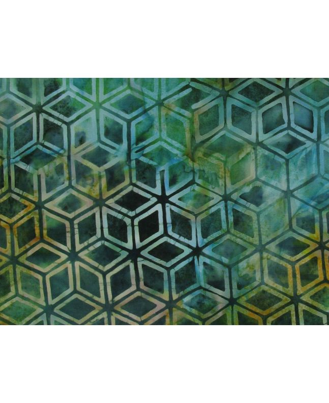 Bali Batik Cotton, Star Cube, Bottle