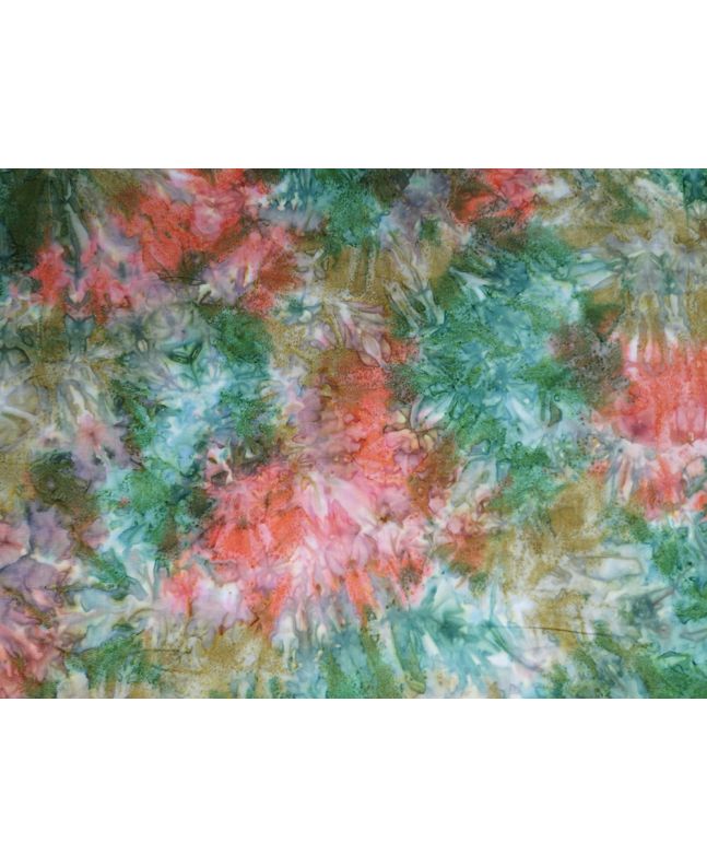 Bali Batik Cotton, Tempest, Parakeet
