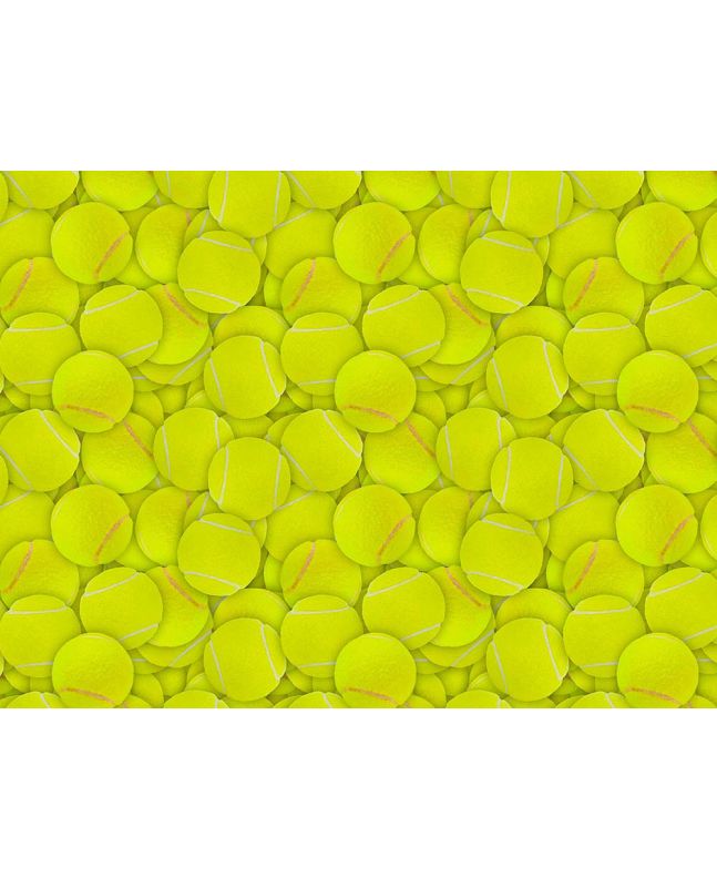 Ball Games Cotton Print, Tennis