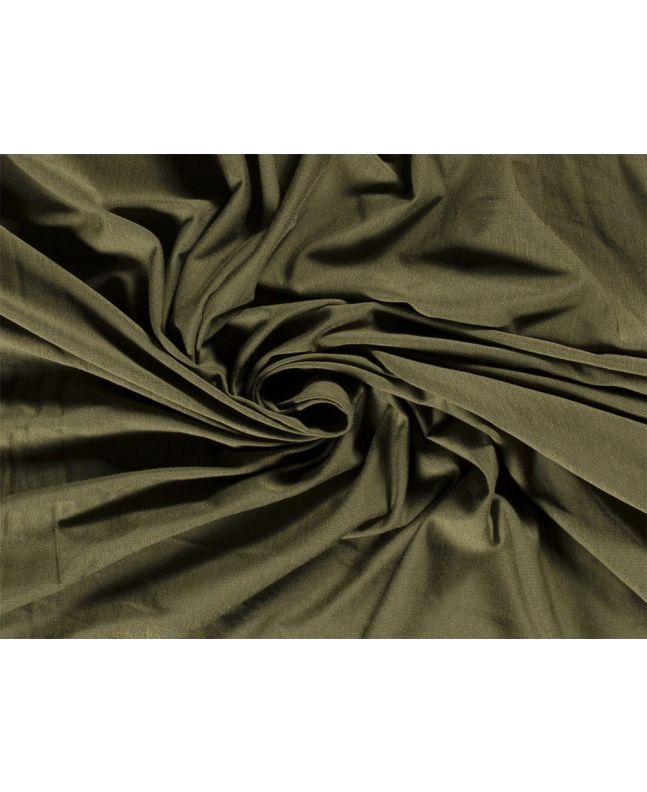 Bamboo Jersey, Khaki Green