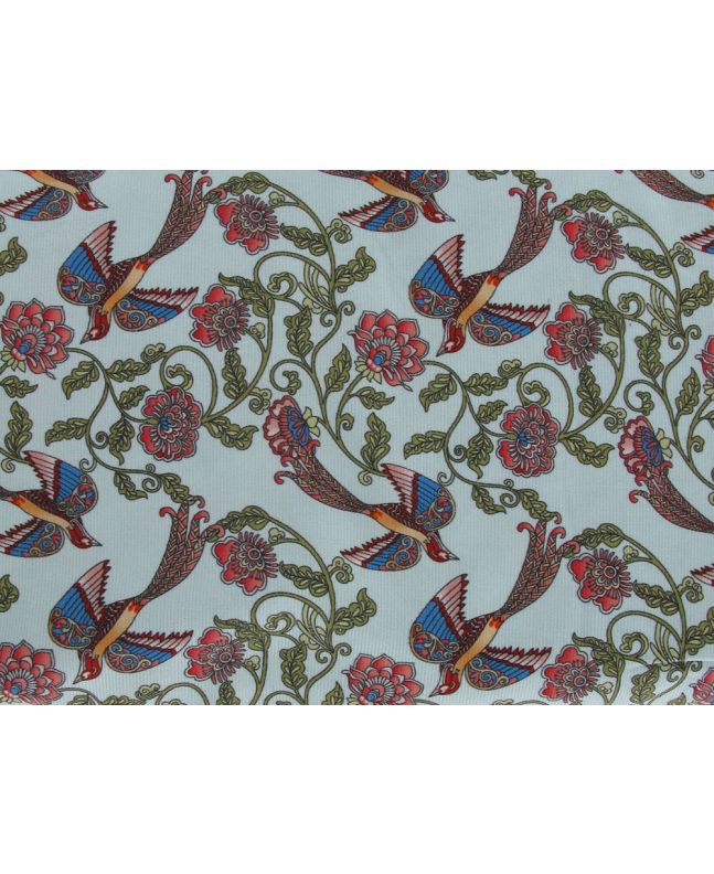 Birds in Flight Printed Cotton Needlecord