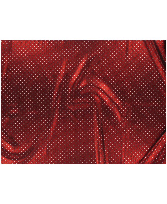 Bodre Dew Drop - Red and Silver