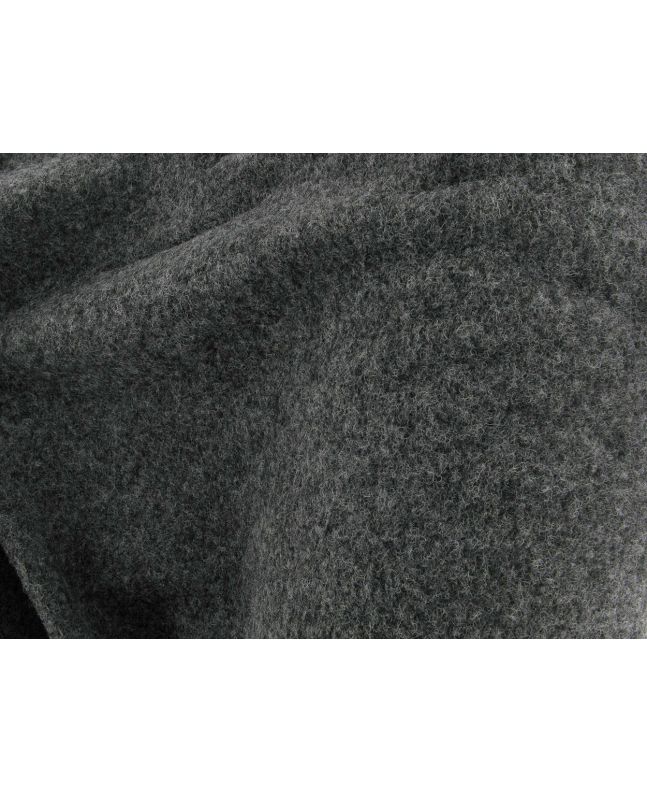 Boiled Wool Blend, Light Grey
