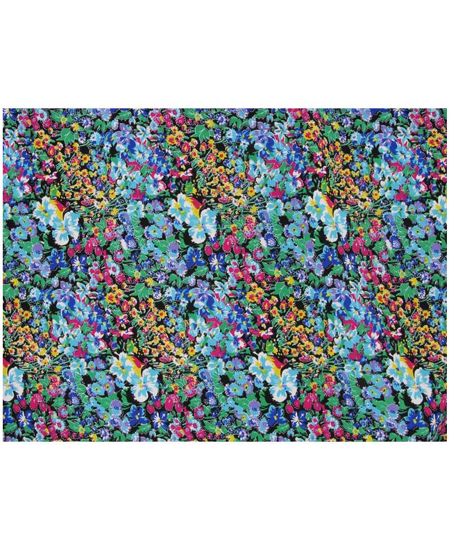 Bold Flower Print - Turquoise
