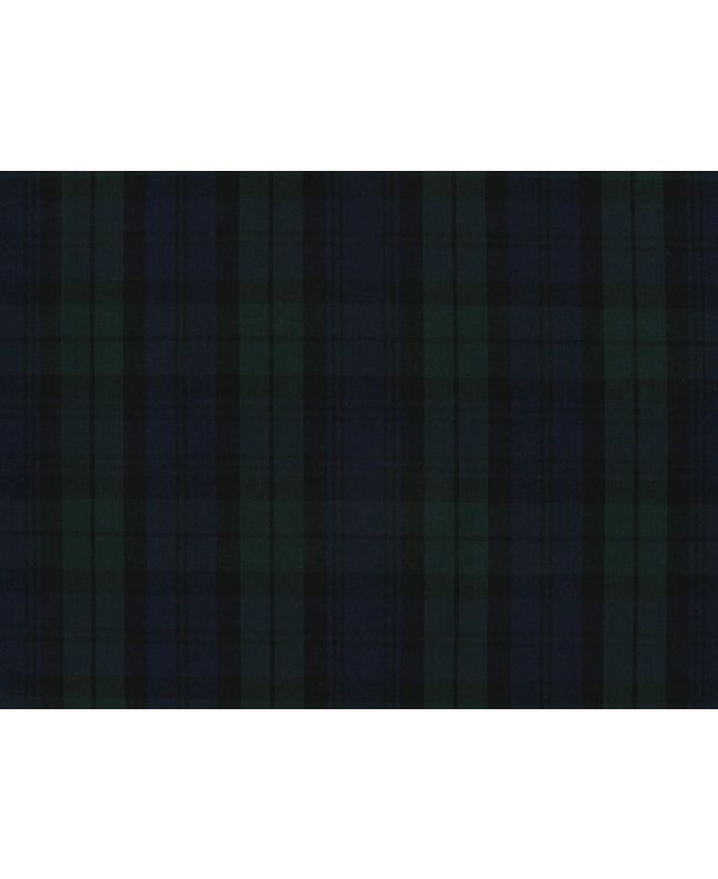 Bonnie Polycotton Woven Tartan, Blackwatch Large