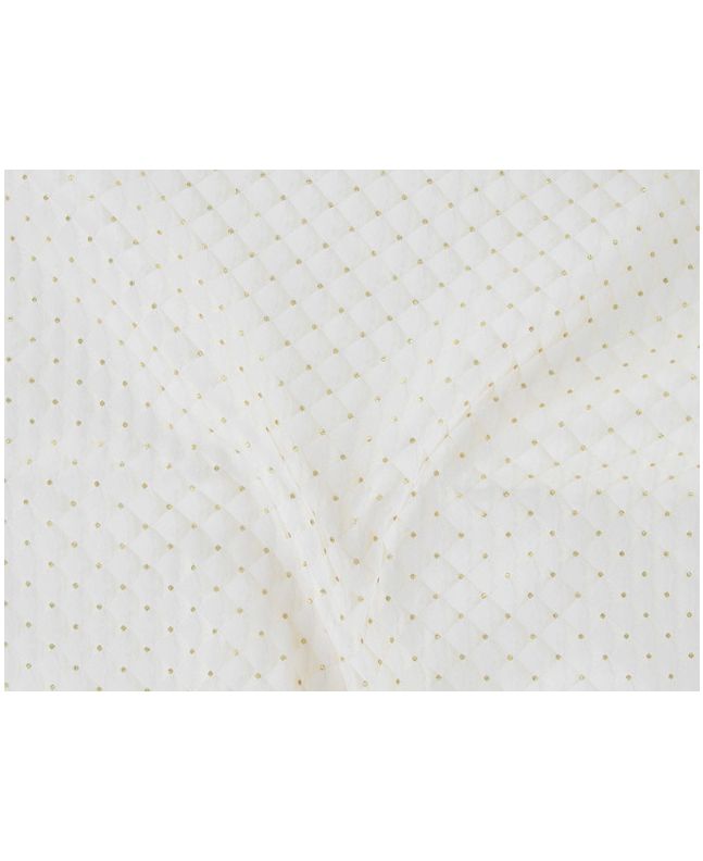 Brocade Squares - Gold and Beige