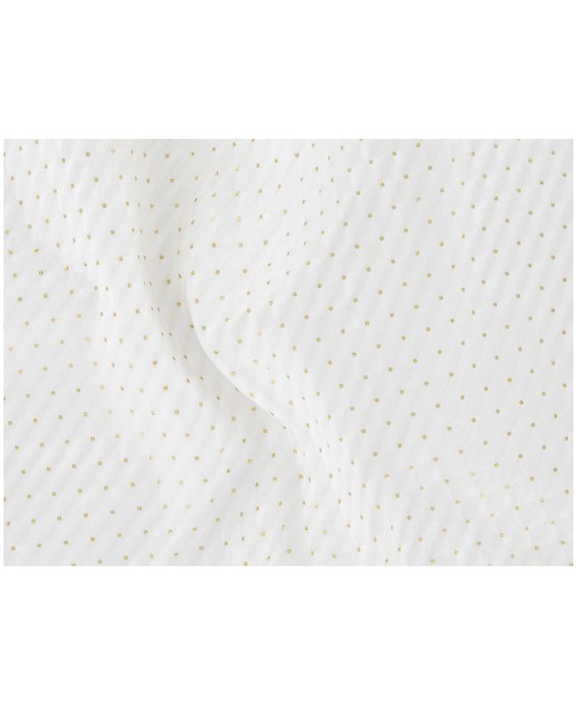 Brocade Squares - Ivory with Gold