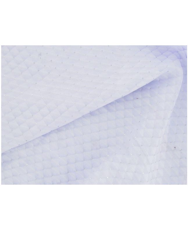 Brocade Squares - Lilac with Silver