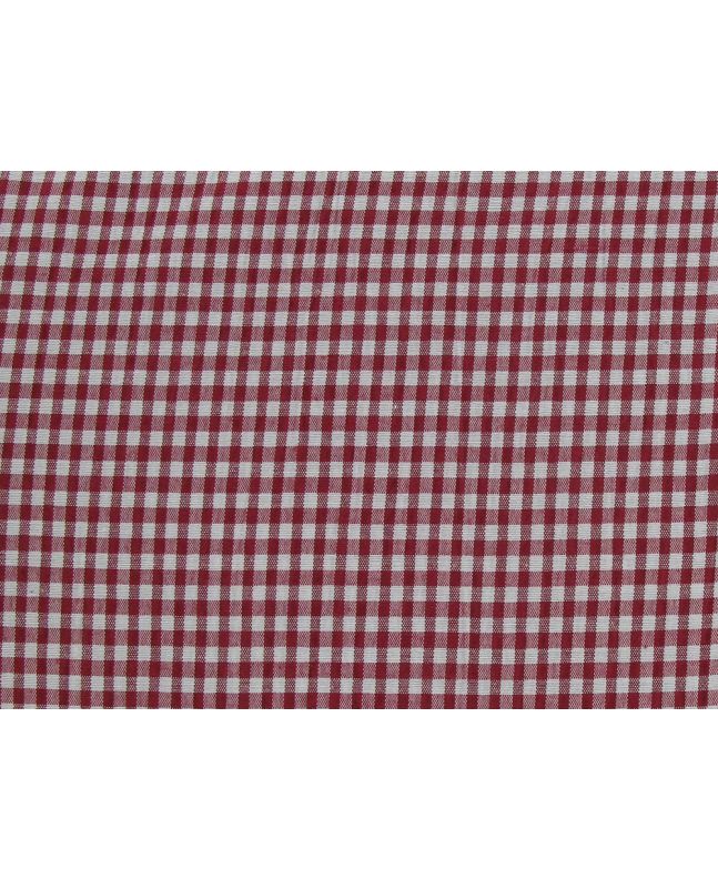 Bubble Gingham Seersucker, Red