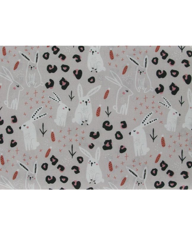 Bunny Field Cotton Print