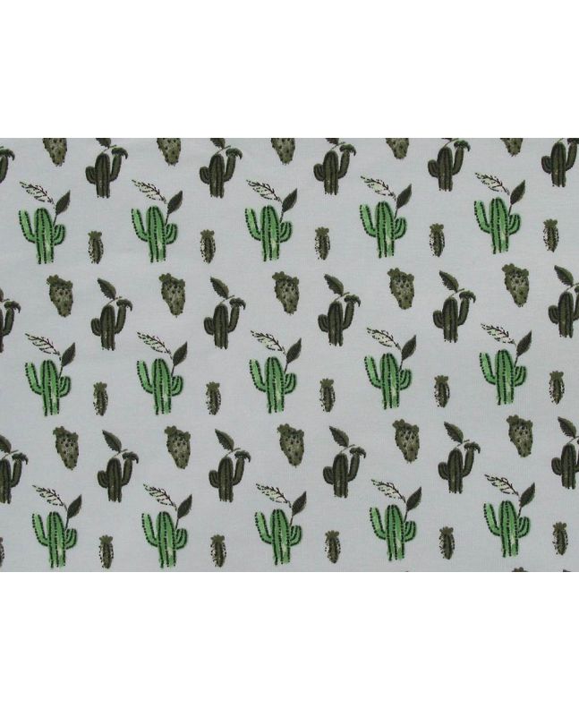 Cactus Stretch Cotton Jersey Roll End, 1.4m