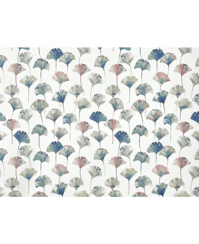 Camarillo Cotton Curtain Fabric, Flamingo