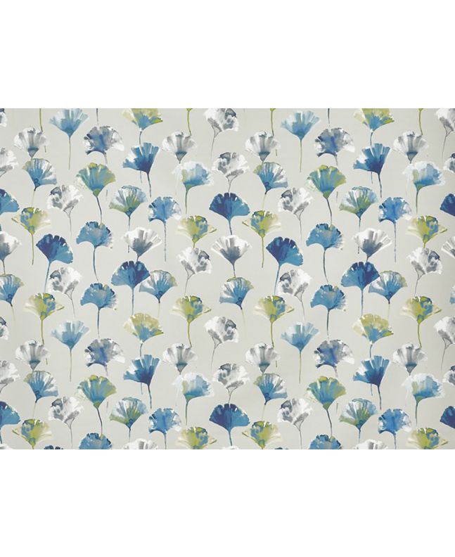 Camarillo Cotton Curtain Fabric, Oasis
