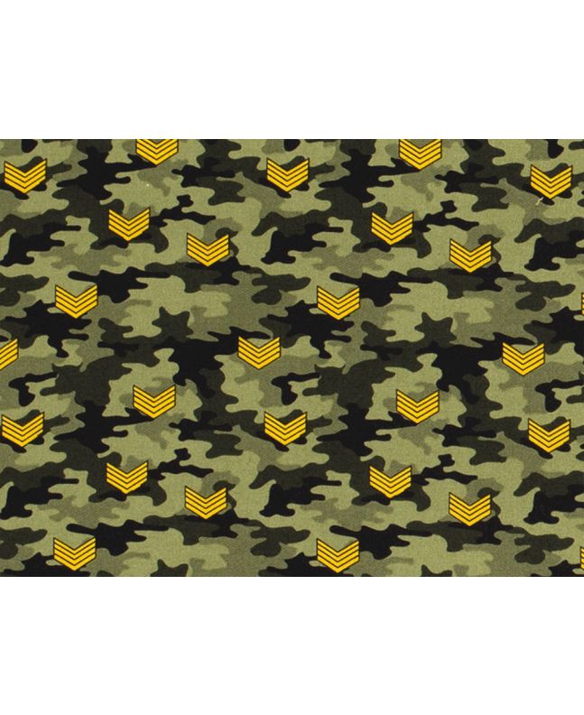 Camouflage Brigade Cotton Poplin Print, Jungle