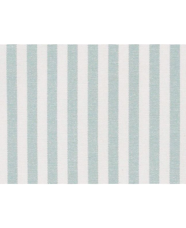 Canvas Weight Cotton Blend, 0.5cm Stripe, Aqua