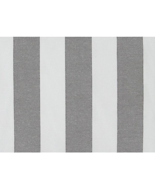 Canvas Weight Cotton Blend, 4.5cm Stripe, Mocha