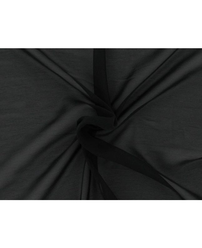 Cationic Yoryu Chiffon, Black