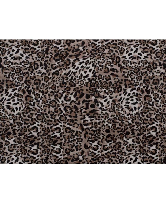 Cheetah Spots Printed velvet
