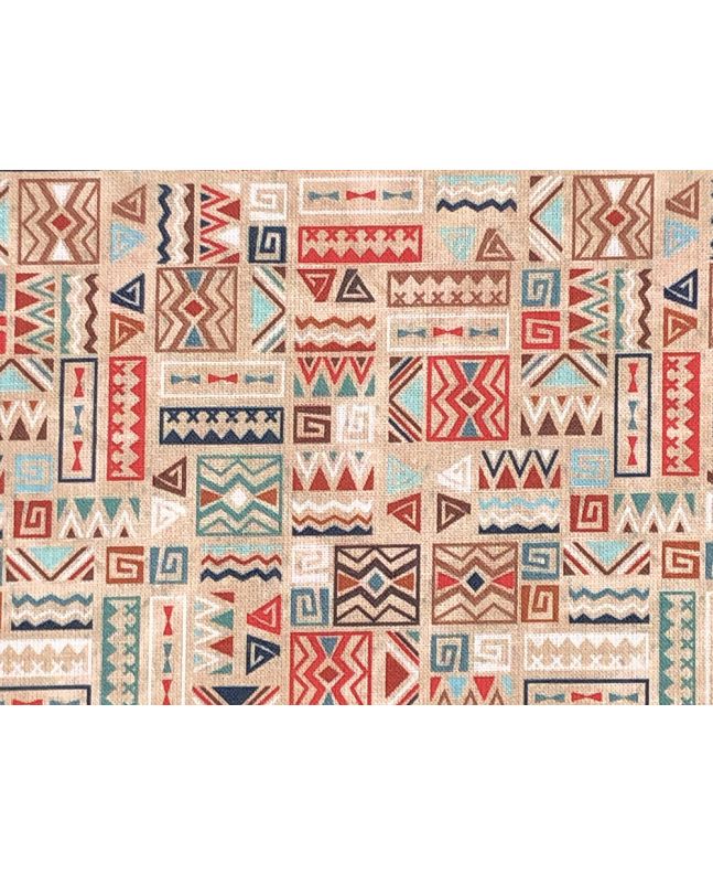 Cheyenne Cotton Print, Motif, Light