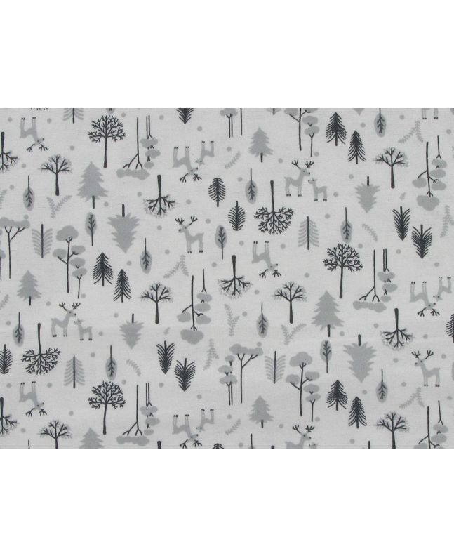 Christmas Forest Brushed Cotton Winceyette