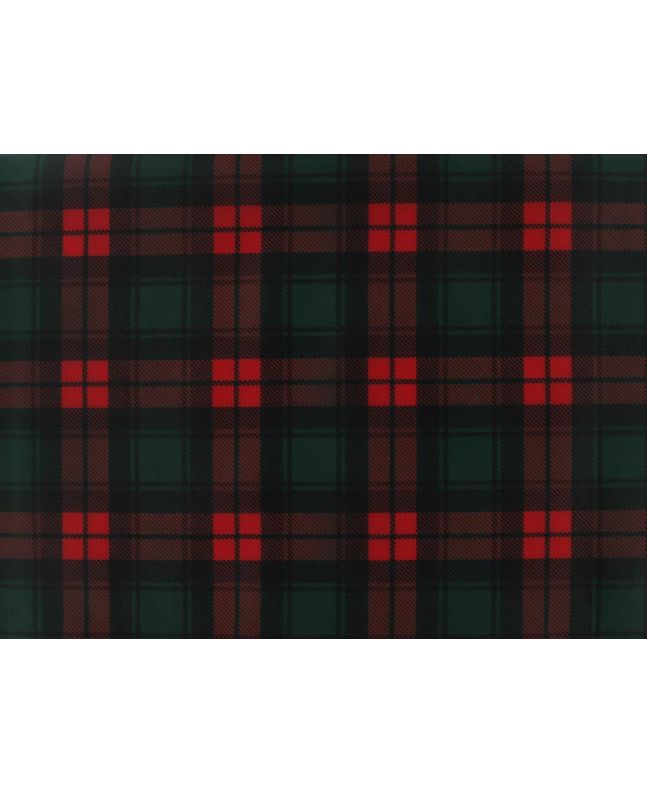 Christmas Tartan Polyester Lining