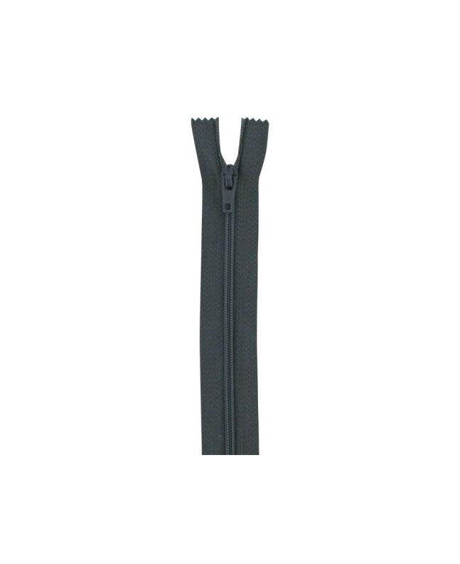 Closed End Dress Zip, 10 Inch, Grey