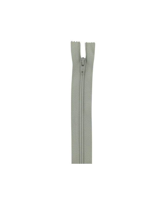 Closed End Dress Zip, 18 Inch, Silver