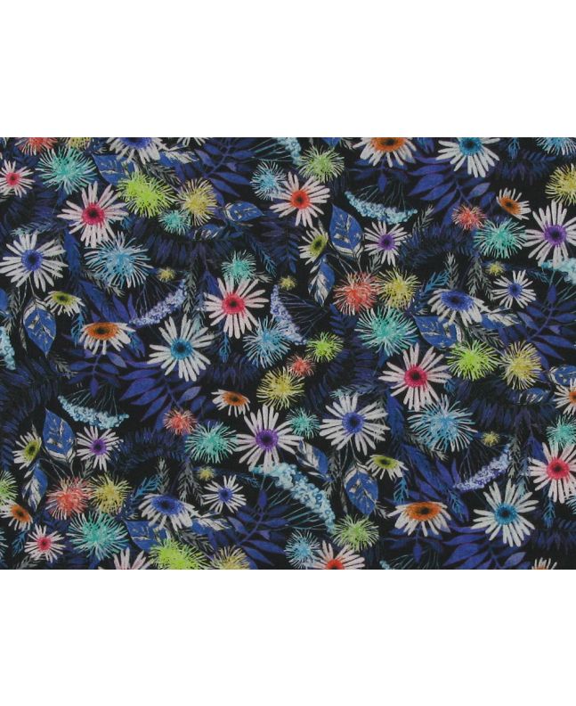 Colour Spot Daisy Soft Cotton Poplin Print