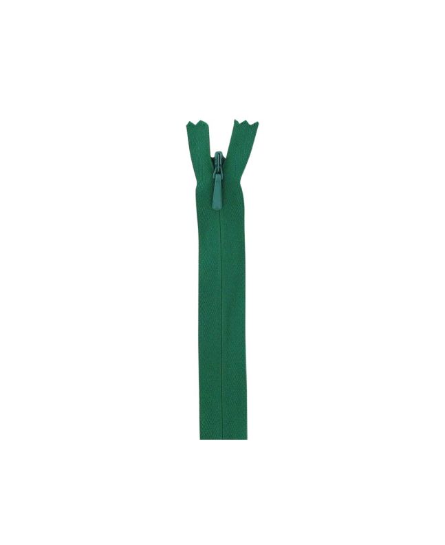 Concealed Invisible Closed End Dress Zip, 22 Inch, Emerald