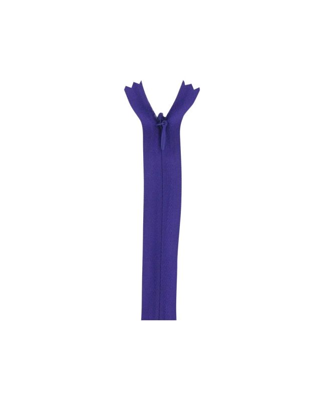 Concealed Invisible Closed End Dress Zip, 22 Inch, Light Purple