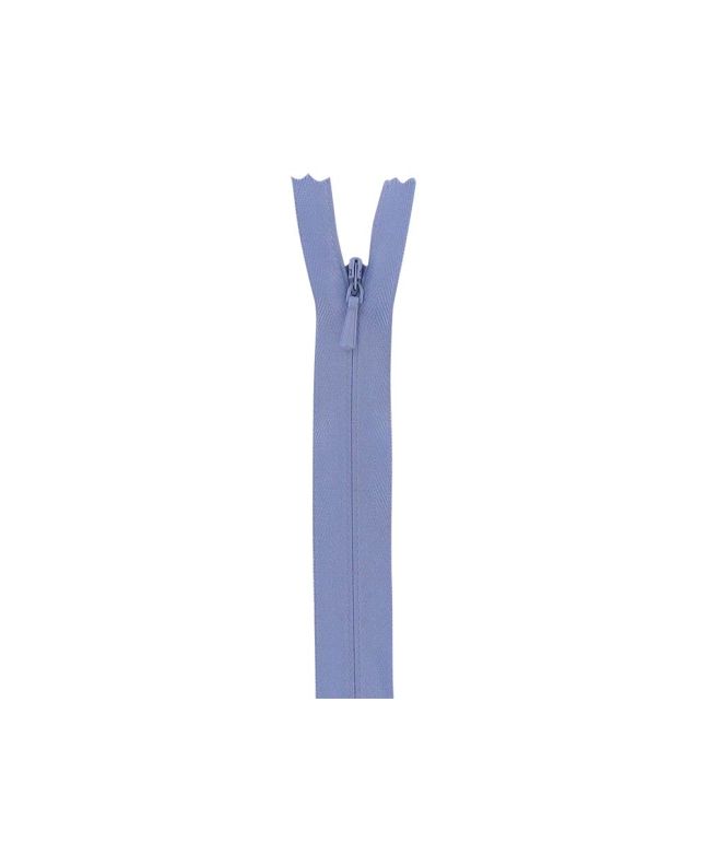 Concealed Invisible Closed End Dress Zip, 22 Inch, Lilac