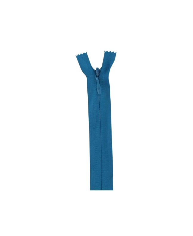 Concealed Invisible Closed End Dress Zip, 9 Inch, Turquoise