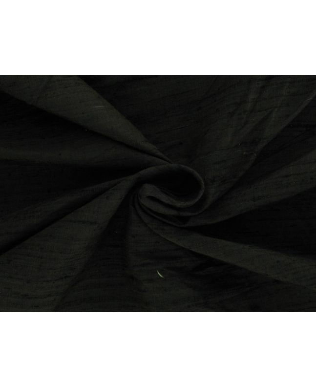 Contrast Slub Silk Dupion, Seaweed