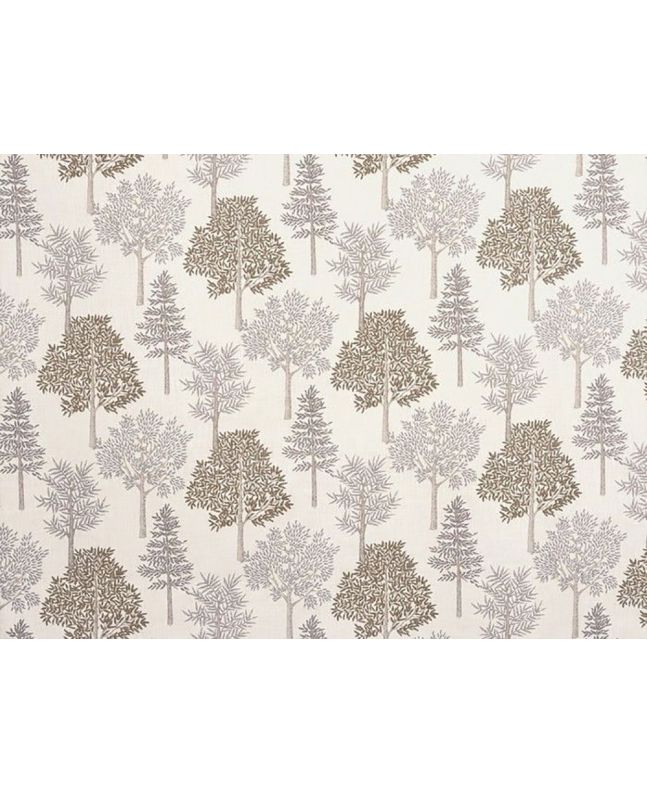 Coppice Cotton Curtain Fabric, Parchment