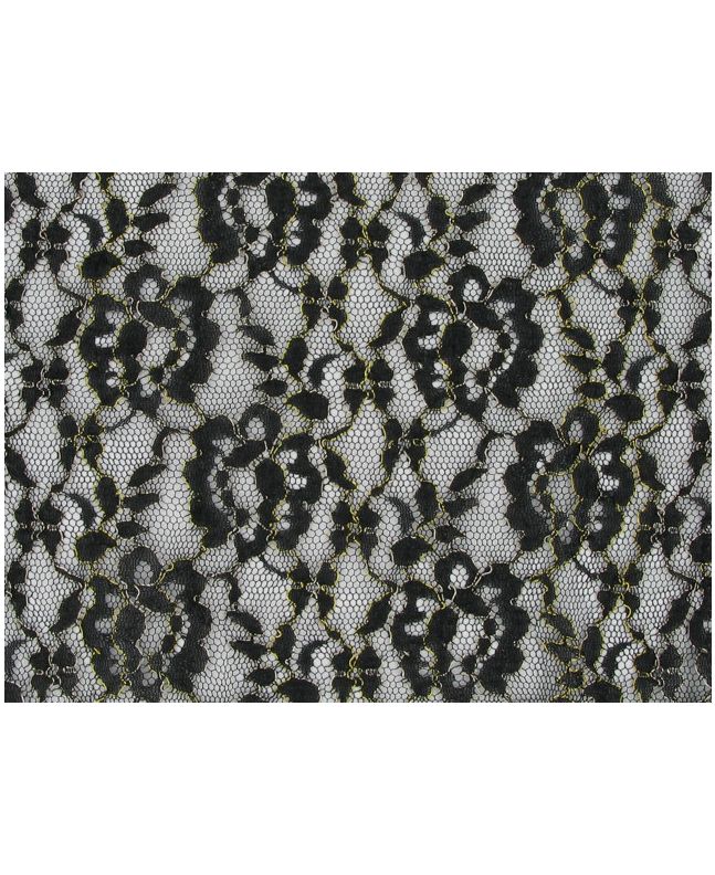 Corded Lace - Black