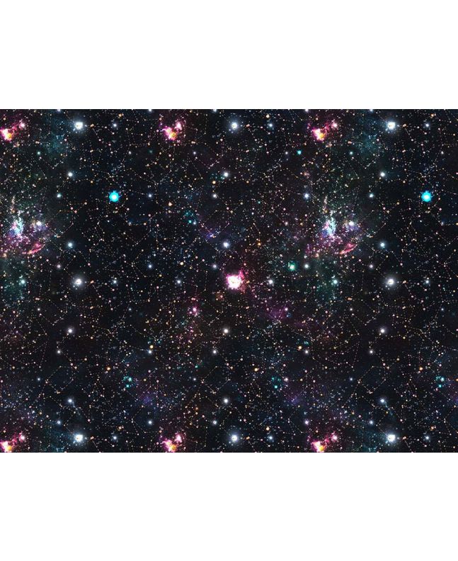 Cosmic Collection Cotton Print, Astronomers Secret