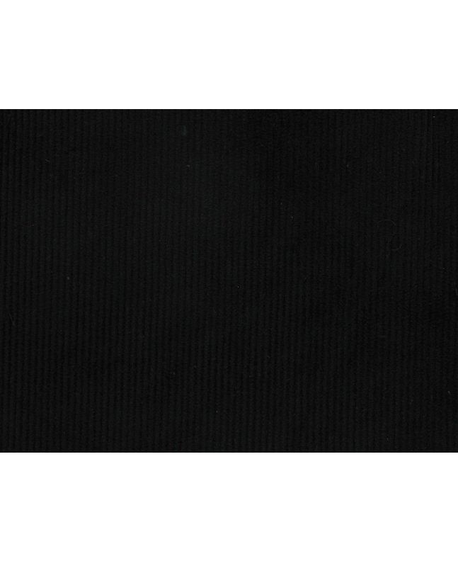 Cotton Corduroy - 8 Wale, Black