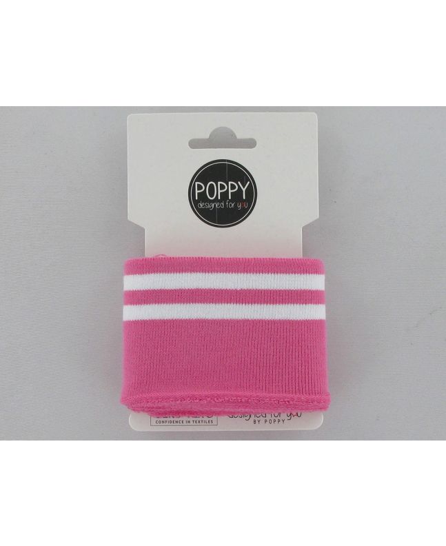 Cotton Cuffing 1.35m Packs, Double Stripe, Pink