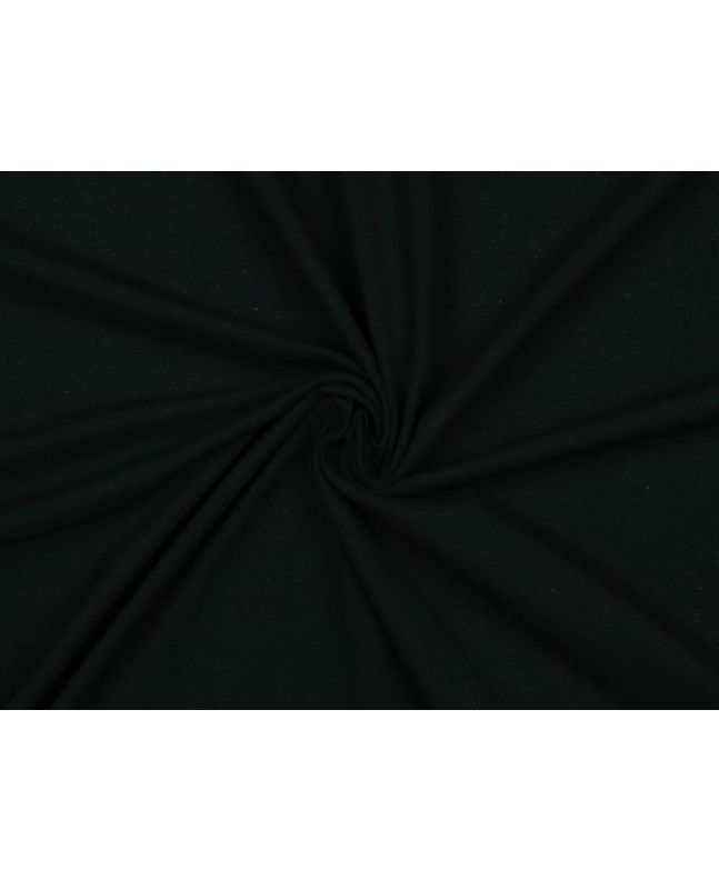 Cotton Linen Blend Jersey, Black