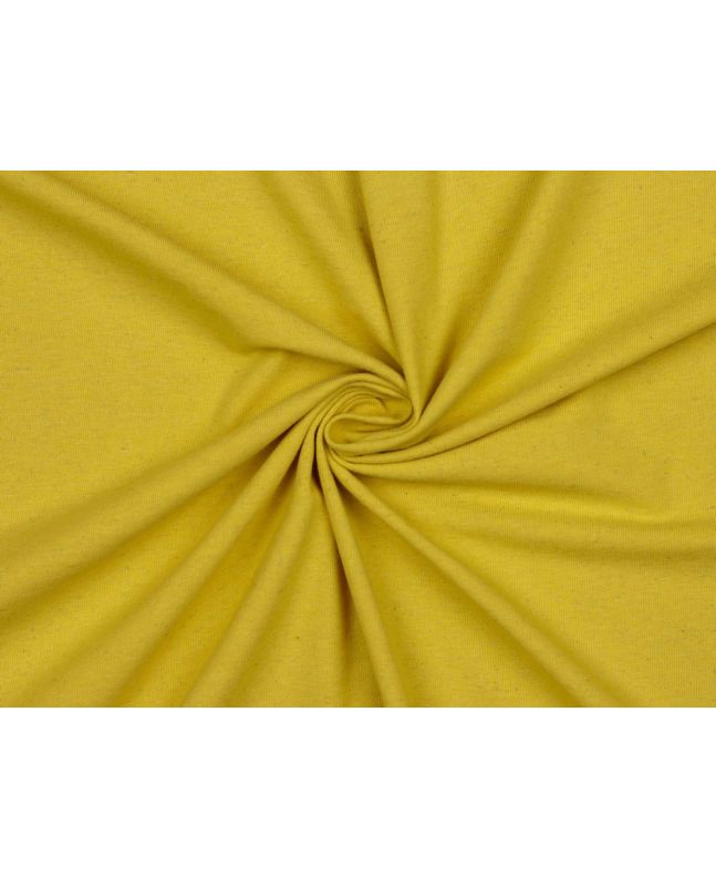 Cotton Linen Blend Jersey, Ochre