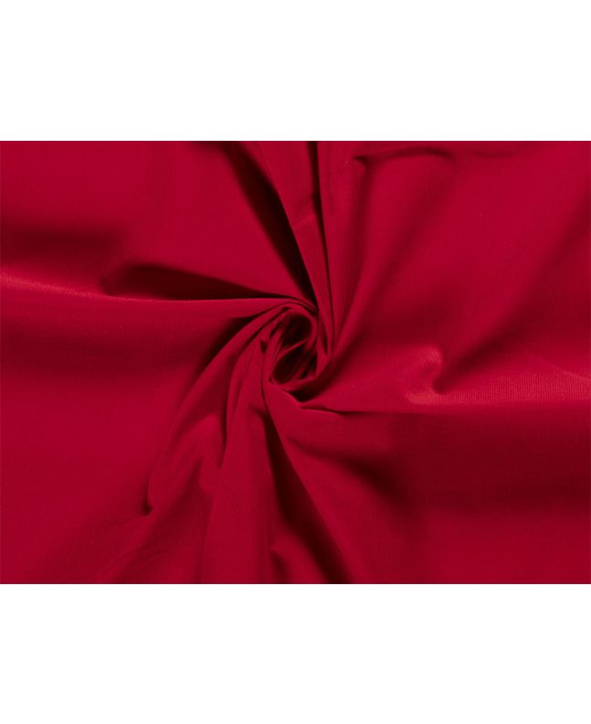 Cotton Needlecord, Red