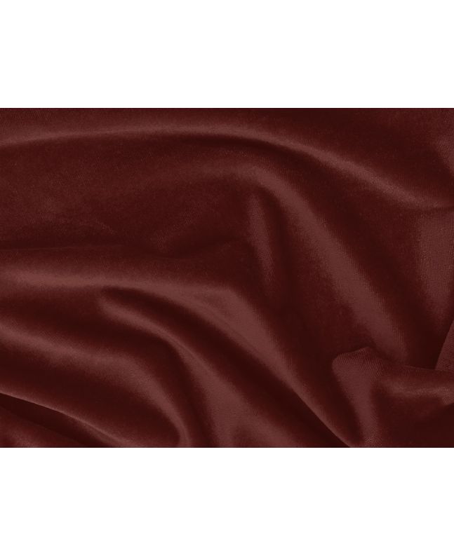 Cotton Pile Fire Retardant Velvet, 350 g/m², Red